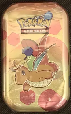 Pokemon TCG Scarlet & Violet 151 Mini Tin Dragonite & Vileplume Factory Sealed - Image 1