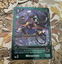 Digimon Card Game Limited Foil Mirrormon EX10-016 Sinister Order - Image 1