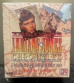 YOUNG INDIANA JONES CHRONICLES Pro Set Factory Sealed Trading Card BOX 36 Packs - Image 1