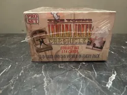 YOUNG INDIANA JONES CHRONICLES Pro Set Factory Sealed Trading Card BOX 36 Packs - Image 2