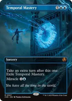 Temporal Mastery (Borderless) -Foil Near Mint MTG Innistrad Remastered - Image 1