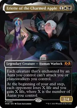 Eriette of the Charmed Apple (Borderless) - Wilds of Eldraine (WOE) - Image 1