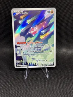 Pokemon Card TCG Minior 201/182 Paradox Rift PAR Holo Illustration Rare NM🚀🚀🚀 - Image 1