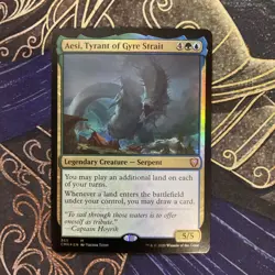 Aesi, Tyrant of Gyre Strait Foil M Commander Legends 365 NM - Image 1