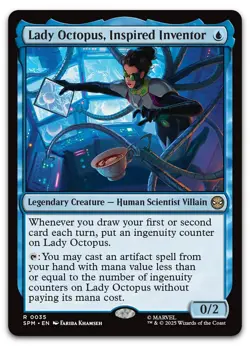Lady Octopus, Inspired Inventor #35 (NM) Spider-Man SPM Magic MTG - Image 1