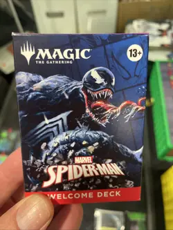 Magic The Gathering MTG Marvel Spider-Man Venom Black Welcome Deck NYCC - Image 1