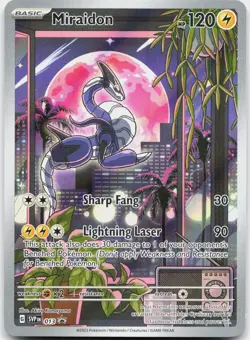 Miraidon 013 Holo Promo Scarlet & Violet Promo Pokemon Holo Near Mint - Image 1