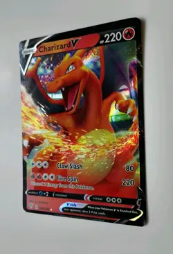 Pokemon Charizard V 019/189 Darkness Ablaze Holo Ultra Rare English 2020 HP 220 - Image 4