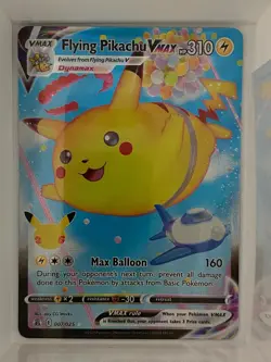 Flying Pikachu VMAX 007/025 Holo VMAX Rare Celebrations Pokemon Holo Near Mint - Image 1