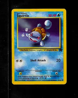 Pokemon Squirtle- # 68/82-50HP-Basic- 2000-NM - Image 1