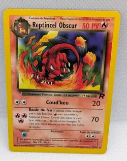 Carte Pokemon REPTINCEL OBSCUR 32/82 Team Rocket Wizards 2001 FR NEAR MINT - Image 1