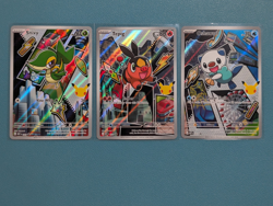 Pokemon TCG First Partner Illustration Series 2 Snivy Tepig Oshawott 2 - Image 1