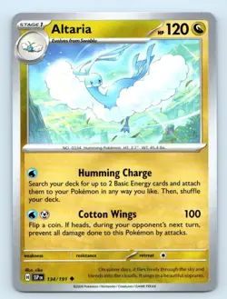 Altaria 134/191 Uncommon Surging Sparks Pokemon Near Mint - Image 1