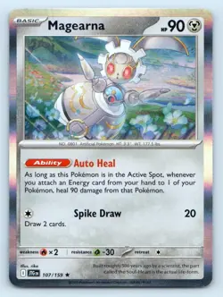 Magearna 107/159 Rare Journey Together Pokemon Holo Near Mint - Image 1