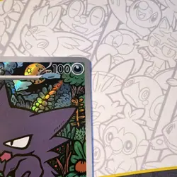Pokemon TCG Haunter 027 Me: Mega Evolution Promo Illus Rare Holo Eng 100HP - Image 4