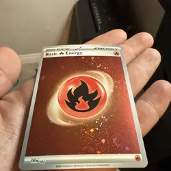 Fire Energy - SVE002 - Pokemon 151 Cosmos Holo Rare Card NM - Image 1