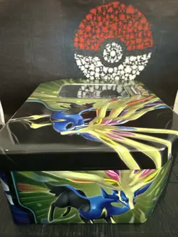 Pokemon TCG Azure Legends Tin - Xerneas - Empty - Image 4