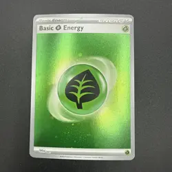 Pokemon Grass Energy Cosmos Holo SVE 001 MEW 151 NM - Image 3