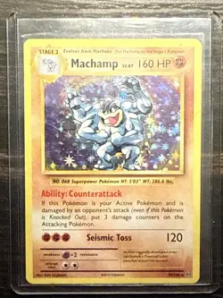 Machamp 59/108 XY Evolutions Holo Rare Pokemon Card - NM - Image 1