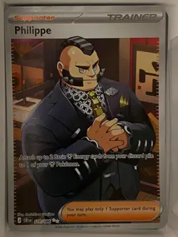 Philippe 110/086 Holo Ultra Rare Chaos Rising Pokemon Holo Near Mint - Image 1