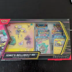 Pokemon TCG Iono's Bellibolt ex Premium Collection - Image 1