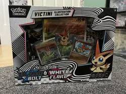 Pokemon TCG Victini Illustration Collection Box Black Bolt White Flare - New - Image 2