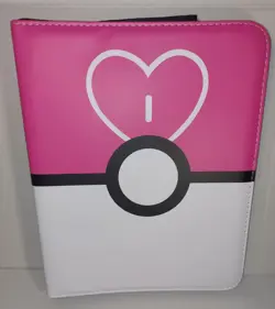 Pokemon Style Trading Card 3 Ring Binder 9 Pocket 50 Sleeves New - Image 1