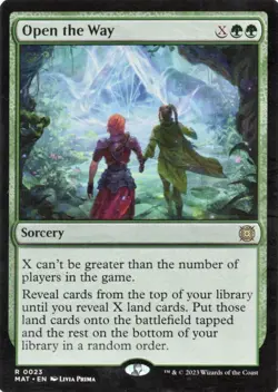 MTG / Open the Way / MAT / #23/ Regular / Rare / NM Magic The Gathering Card - Image 1