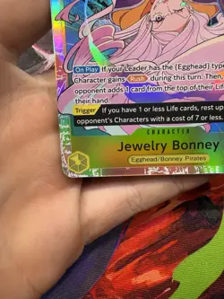 One Piece CCG Carrying On His Will Jewelry Bonney - Image 4