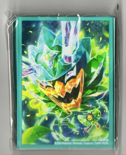 Teal Mask Ogerpon Premium Collection Card Sleeves Sealed 65 Ct Pokemon - Image 1