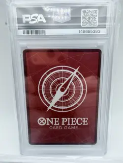 Bandai One Piece Card Game Buggy #042 Leader Holo Eng 2nd Anniversary PSA 9 - Image 2