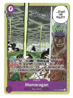 Mamaragan SR OP15-078 Adventure on Kami's Island One Piece TCG - Image 1