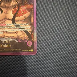 One Piece Card Game Promo Kaido ST04-001 Premium Card Leader Collection - Image 5