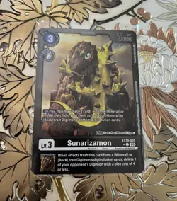 Digimon Card Game Limited Foil Sunarizamon EX10-025 Sinister Order - Image 1