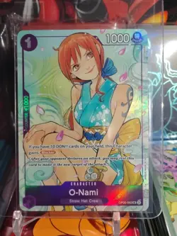 One Piece CCG Illustration Box Promo O-Nami OP05-062 Promo Foil Uncommon NM - Image 1
