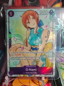 One Piece CCG Illustration Box Promo O-Nami OP05-062 Promo Foil Uncommon NM - Image 2