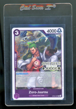 Zoro-Juurou OP05-067 Judge Pack Vol. 3 Stamped Promo One Piece Near Mint - Image 1
