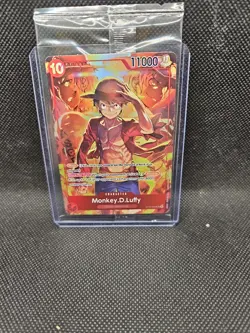 Monkey D. Luffy ST10-006 Alt Art SR Promo Sealed Pack Fresh One Piece Card - Image 1