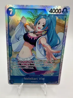 Nefeltari Vivi EB04-025 SR - Foil - The Azure Sea’s Seven - One Piece - Image 1