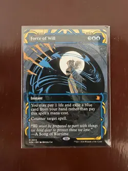 Force of Will Secrets of Strixhaven: Mystical Archive Regular (Pack to sleeve) - Image 1