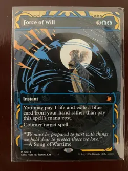 Force of Will Secrets of Strixhaven: Mystical Archive Regular (Pack to sleeve) - Image 3