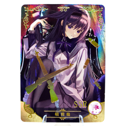Homura SSR - Madoka Magica - Goddess Story Anime Waifu Trading Card - Image 1
