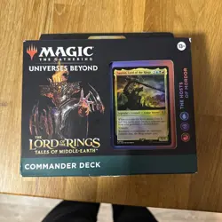The Hosts of Mordor Deck ~ Commander: The Lord of the Rings ~ Magic MTG Sealed - Image 1