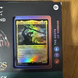 The Hosts of Mordor Deck ~ Commander: The Lord of the Rings ~ Magic MTG Sealed - Image 2