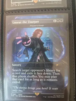 Unseat the Usurper - Praetor's Grasp 1861 Secret Lair Drop Series Magic: NM - Image 1