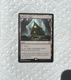 Witch's Clinic MTG Commander 2021 081/081 Rare Land - Image 1