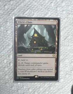 Witch's Clinic MTG Commander 2021 081/081 Rare Land - Image 3