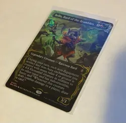 Bello, Bard of the Brambles - Raised Foil - Borderless Near Mint, English MTG - Image 2