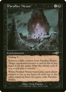 Parallax Nexus Nemesis MtG NM - Image 1