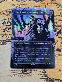 MTG Magic the Gathering Sheoldred, Whispering One 0146 Foil Serialized 238/500 - Image 1